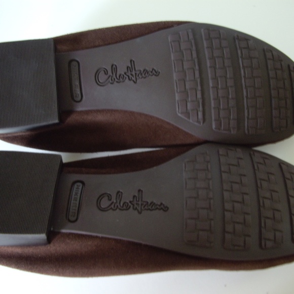 Cole Haan Air Candyce Brown Suede Moccasins/Women/s Size 7 1/2B/NEW/$179 RETAIL! - Picture 2 of 4